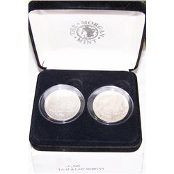 (2X The Bid) RARE Carson City Morgan Dollars. 1878-CC and 1891-CC.