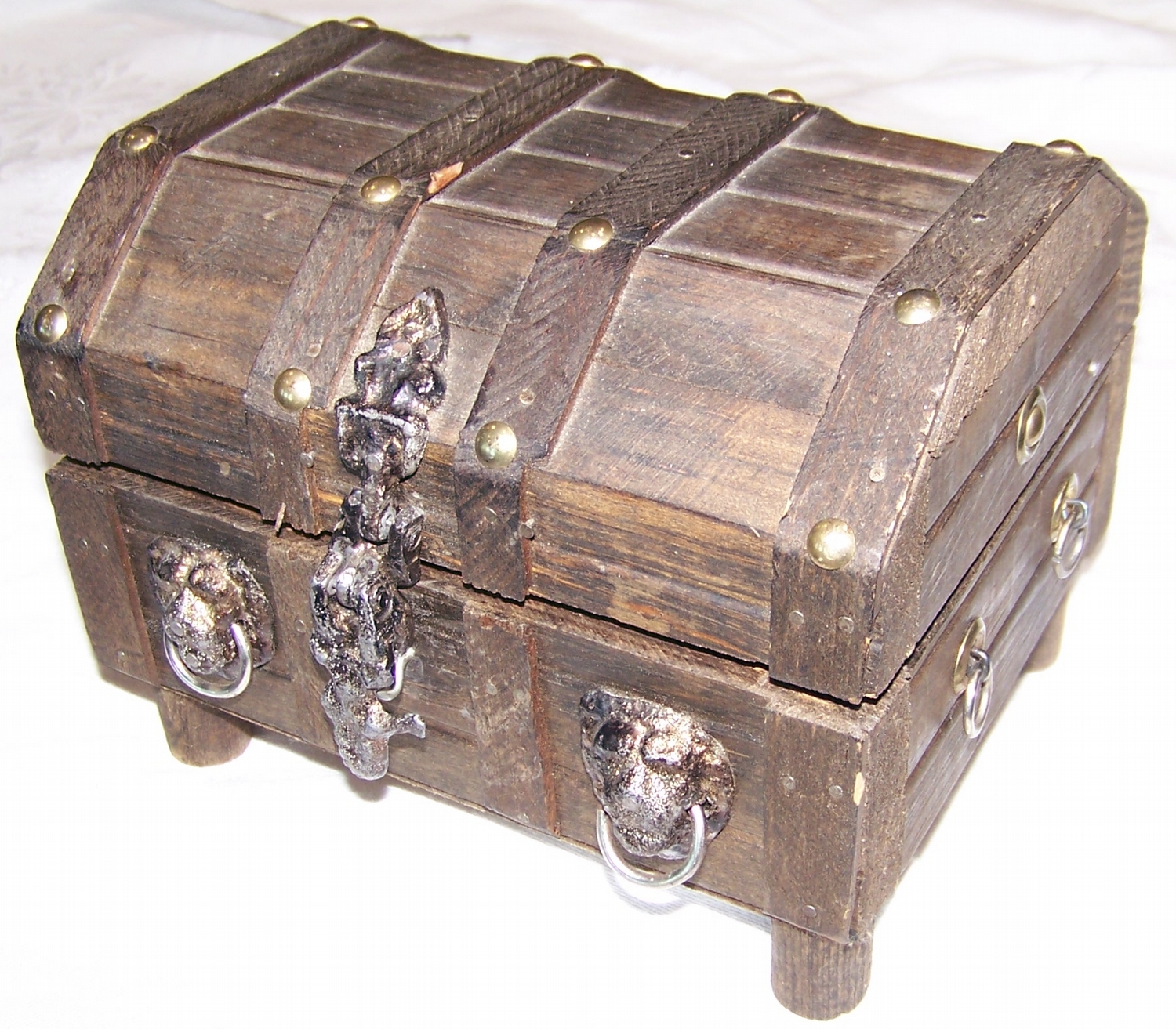 Small Treasure Chest Jewelry Box.
