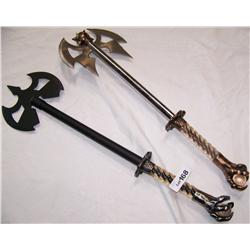 (2X The Bid) Two Fiercely Sweet Battle Axes.