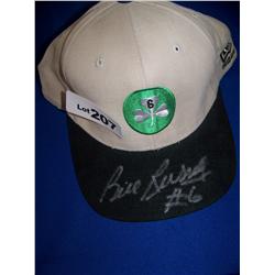 Bill Russell Hand signed Boston Celtic's Baseball hat #6