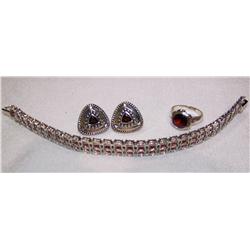 Wholesale Jewelry Lot including Ring, Earrings & Bracelet 46.1 GRAMS