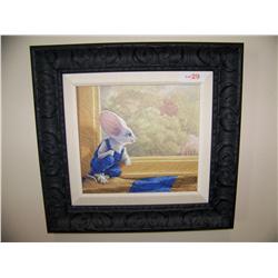 Leonard Fillgate "Waiting for Euripides"  10/595  Gallery Framed Limited Ed. Giclee on canvas