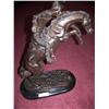 Image 2 : Fredrick Renmington Bronze recast sculpture on marble base 22" T