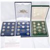 Image 1 : (3X$) CHOICE MINT UNCIRCULATED NATIONAL STATE PARKS 2007,2008 QUARTER COLLECTIONS