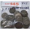 Image 1 : 41  SILVER WAR NICKLES 2.4 OZ