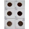 Image 1 : (6X$) RARE U.S TWO CENT PIECES (3) 1864,1869,1867, KEY DATE 1871