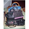 Image 1 : Box lot of (8) Purses (3) Hermes (2) Kate Spade , Gucci, Coach, Fendi  (items not authenticated)