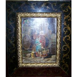 Edvard Von Grutzner Falstaff Oil on Canvas