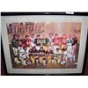 Image 1 : Super Bowl XX: A Celebrationof MVPs Lithograph with Six Signatures.