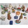Image 2 : Collection of 22 Various hand painted magnetic Pill boxes as shown