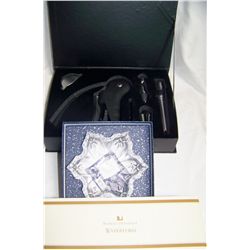 (2) Piece WATERFORD LOT 1. Robert Mondavi Wine kit, in Box & 1. Marquis by Waterford both in Box