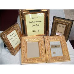 (5) Piece Fine wood Picture frames