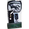 Image 1 : (4) Piece Gift lot Inclu: Wine Enthusiast corkscrew set, Cross Pen, Kate Aspen wine stopper, & Pin