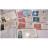 Image 1 : (10X The Bid) AZ, SD, MD, AR, ME, IA, UT, TX, and WY Quarters Commemorative Covers.