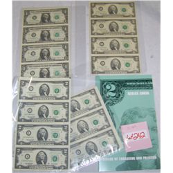 (4X$) UNCUT SHEETS 1985,1976, 2003-A