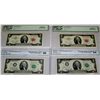 Image 1 : (4X$) $2 CERTIFIED  (2) CHOICE UNC & (2) GEM NEW