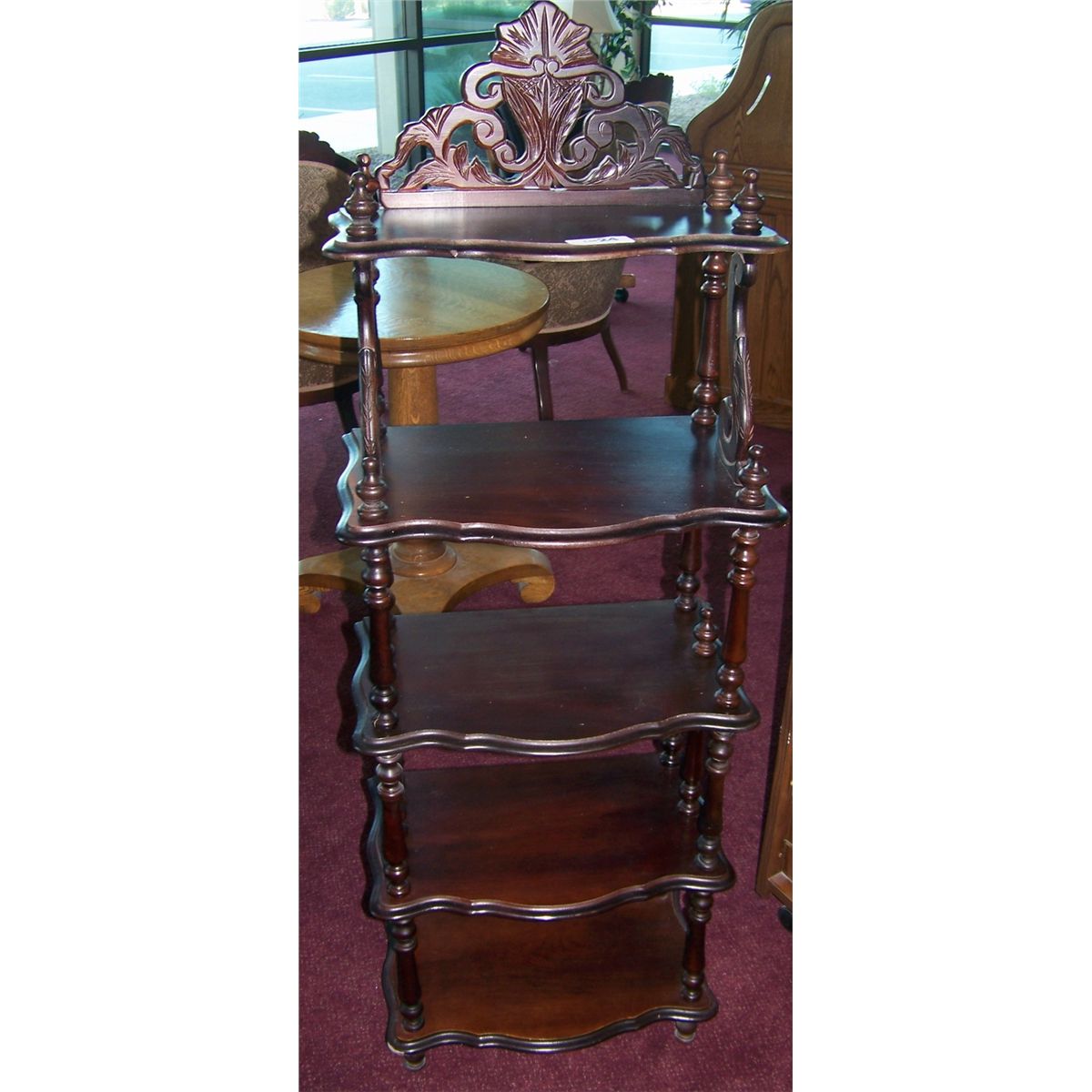 Vintage/Antique Victorian style WhatNot Shelf