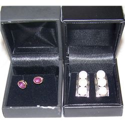 Two sets of Earrings