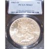 Image 2 : 1883-O PCGS CERTIFIED MS 63 MORGAN IN CASE