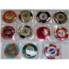 Image 1 : (11X$) CASINO CHIPS-SOME RARE INCLUDING BINIONS HORSESHOE