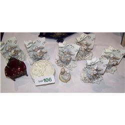 Nine Pc. Collectibles.