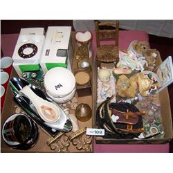 Two Box Table Lot. As Shown.