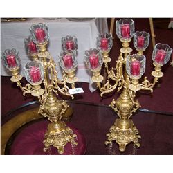 Two Table Candelabras