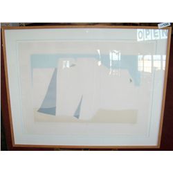 Native American Ltd. Ed. Etching 76/100 Signed LR.