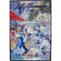 LeRoy neiman "Un Americain a Paris" October 1993.