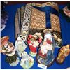 Image 1 : Religious Collectibles. Includes Figurines and Last Supper Blanket.