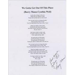 Barry Mann and Cynthia Weil