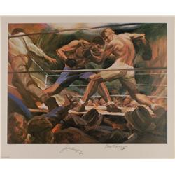 Jack Dempsey and Gene Tunney