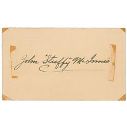 John ‘Stuffy’ McInnis