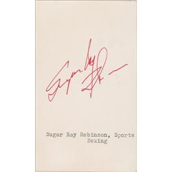 Sugar Ray Robinson