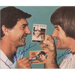 Carl Yastrzemski and Pete Rose
