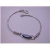 Image 2 : Sterling Silver ID Bracelet made in Italy