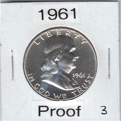 1963 PROOF FRANKLIN HALF