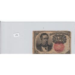 10 CENT FRACTIONAL 5TH ISSUE