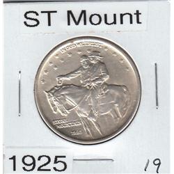 STONE MOUNTAIN SILVER COMMEMORATIVE 1925 HIGH GRADE