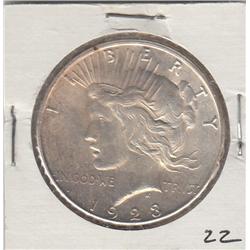 1923-S $1 SILVER PEACE HIGH GRADE