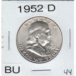 1952 - BU FRANKLIN HALF