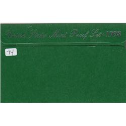 US MINT PROOF SET GREEN BOX 1988