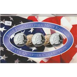 2002 P MINT QUARTER EDITION