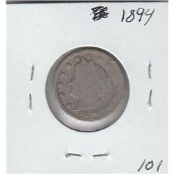 NICE DATE 1894 V LIBERTY NICKEL