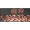 Image 1 : ROLL OF SEAL TIGHT 20 1 OUNCE COPPER ROUNDS PROOF .999 FINE