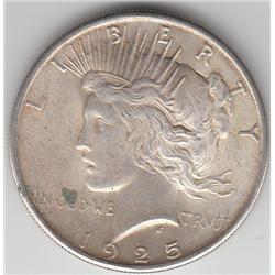$1 SILVER PEACE 1925