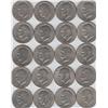 Image 1 : LOT OF 20 $1 IKE EISENHOWER DOLLARS MIXED DATES