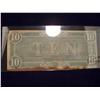 Image 2 : 1864 $10 Confederate Note
