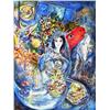 Image 1 : Chagall "Bella" Ltd Edition Lithograph With COA, 33"x23"
