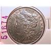 Image 1 : 1890 Almost Uncirculated Morgan Dollar AU-50